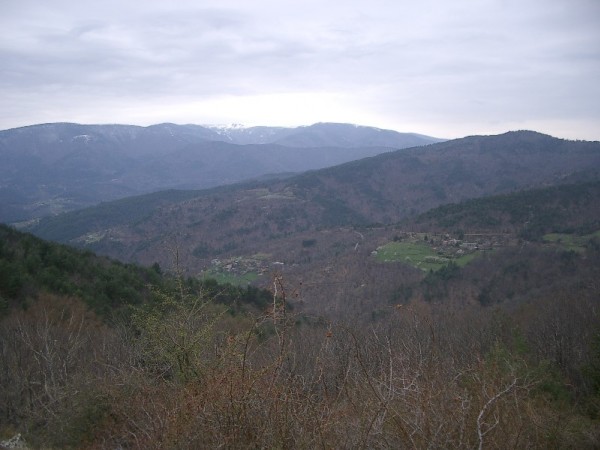 Le Mt Lozère sous la neige