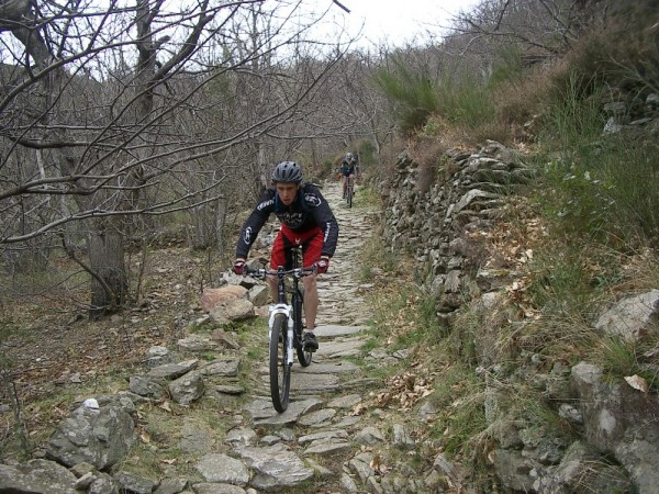 Sentier dallé