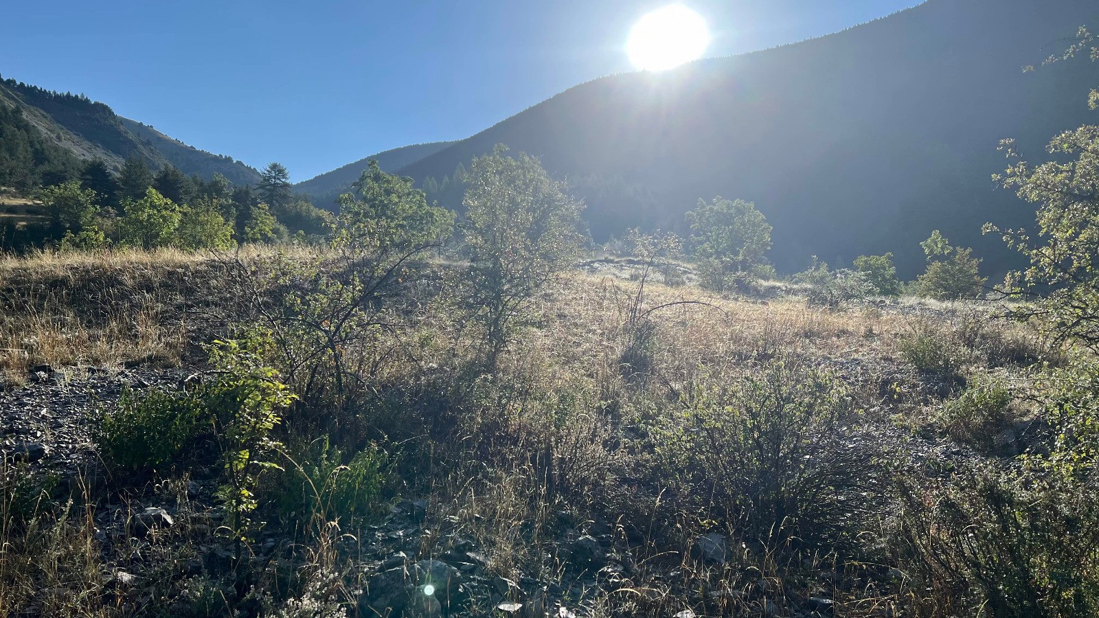 #4 arrivée à la Vallette, le soleil vient nous réchauffer arrivée à la Vallette, le soleil vient nous réchauffer
