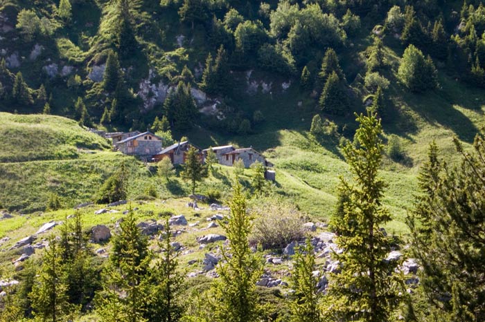 Petit Mont Blanc : Le hameau de "La Montagne"