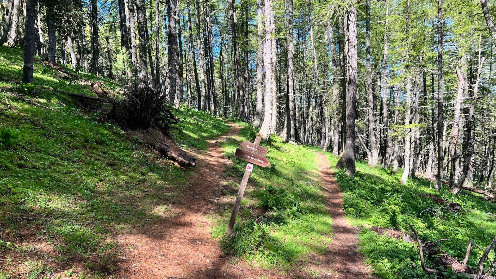 A la bifur, tourner à droite