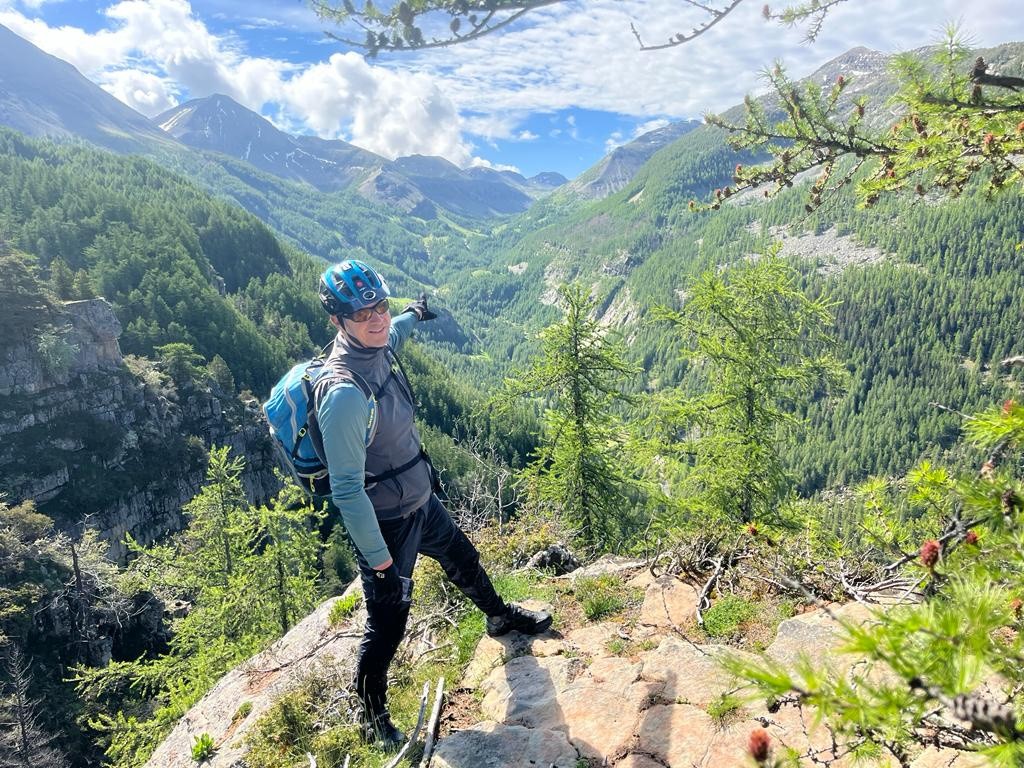 Traversée des baussées, on va au fond là bas
