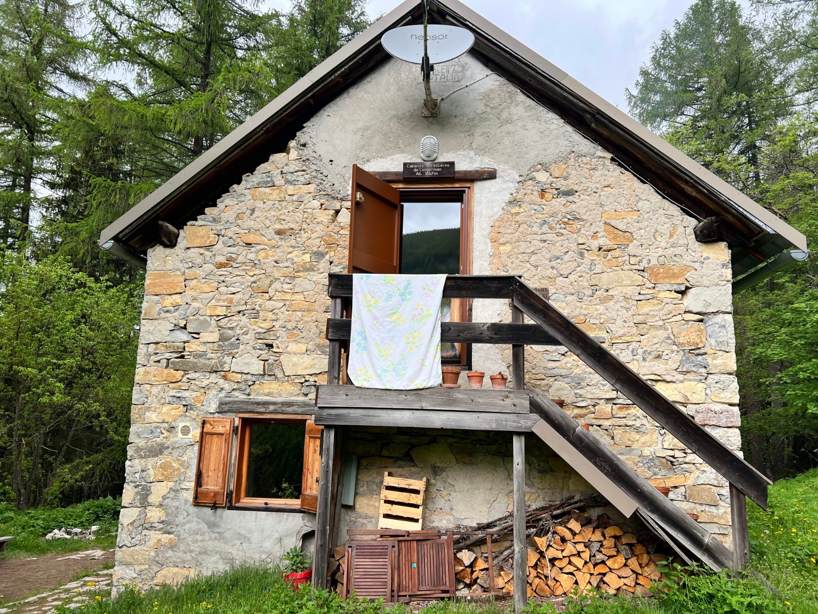 Cabane tout confort 