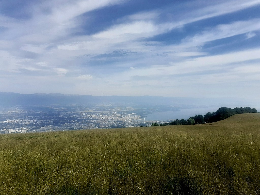 #4 Vue sur le bassin genevois Vue sur le bassin genevois