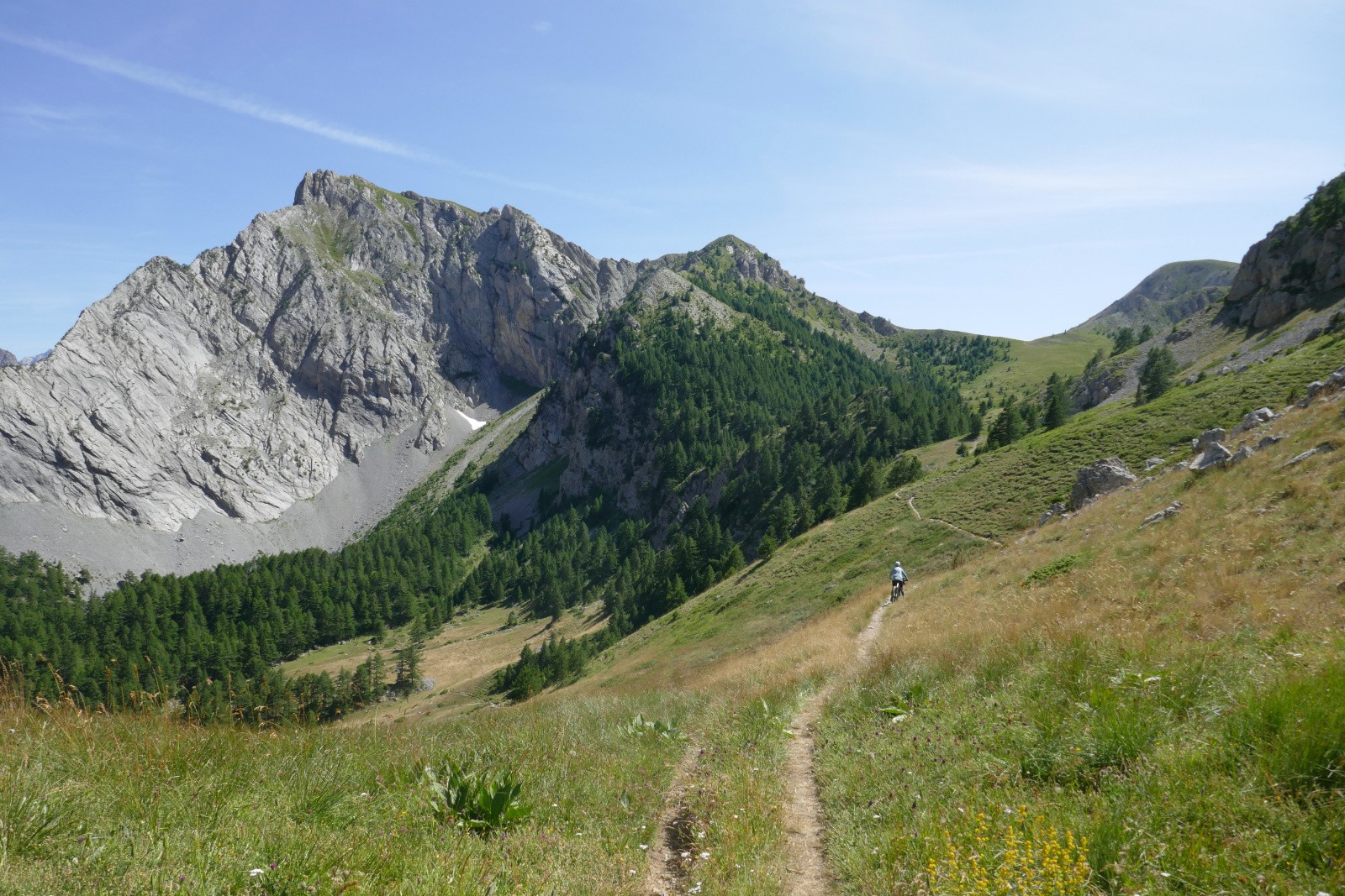 #56 Montée au col Garnier Montée au col Garnier