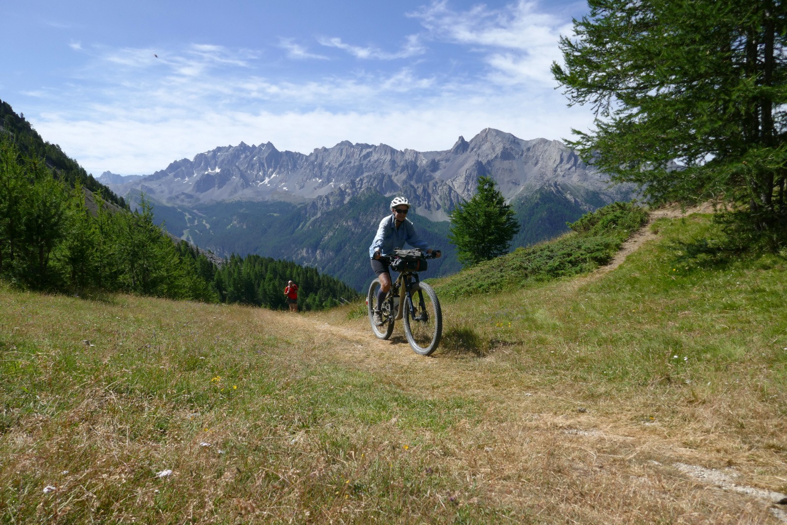 #43 Arrivée au col de Bramousse Arrivée au col de Bramousse