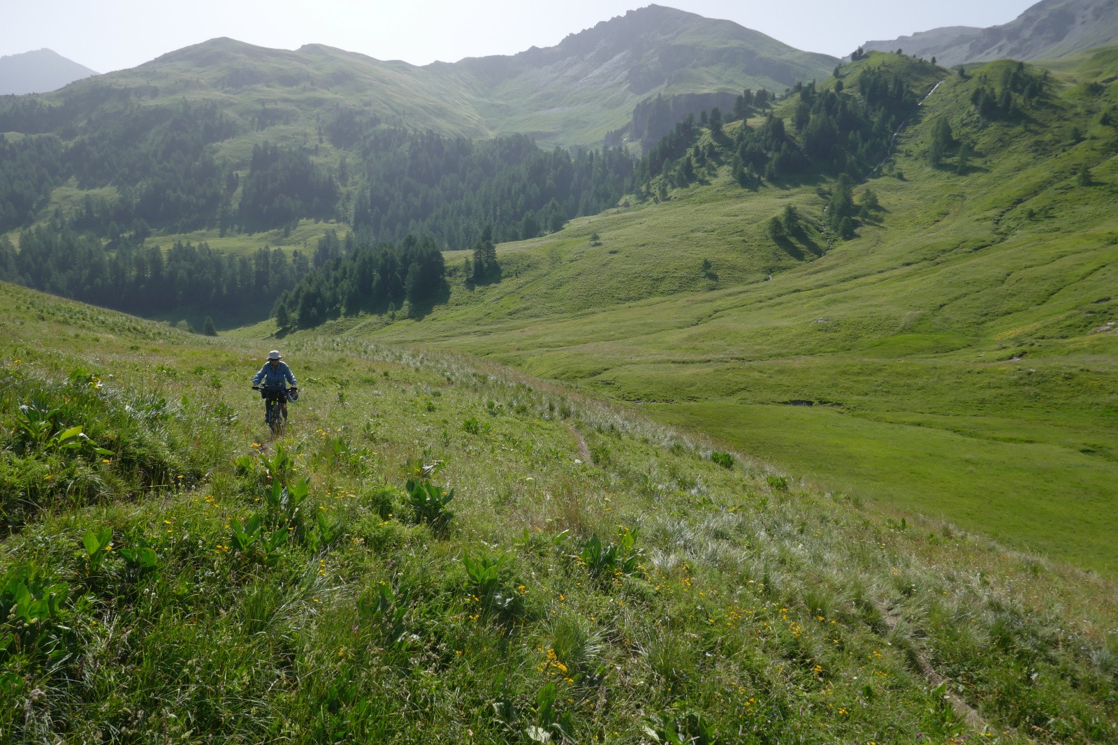 #10 Montée au col Chabaud Montée au col Chabaud