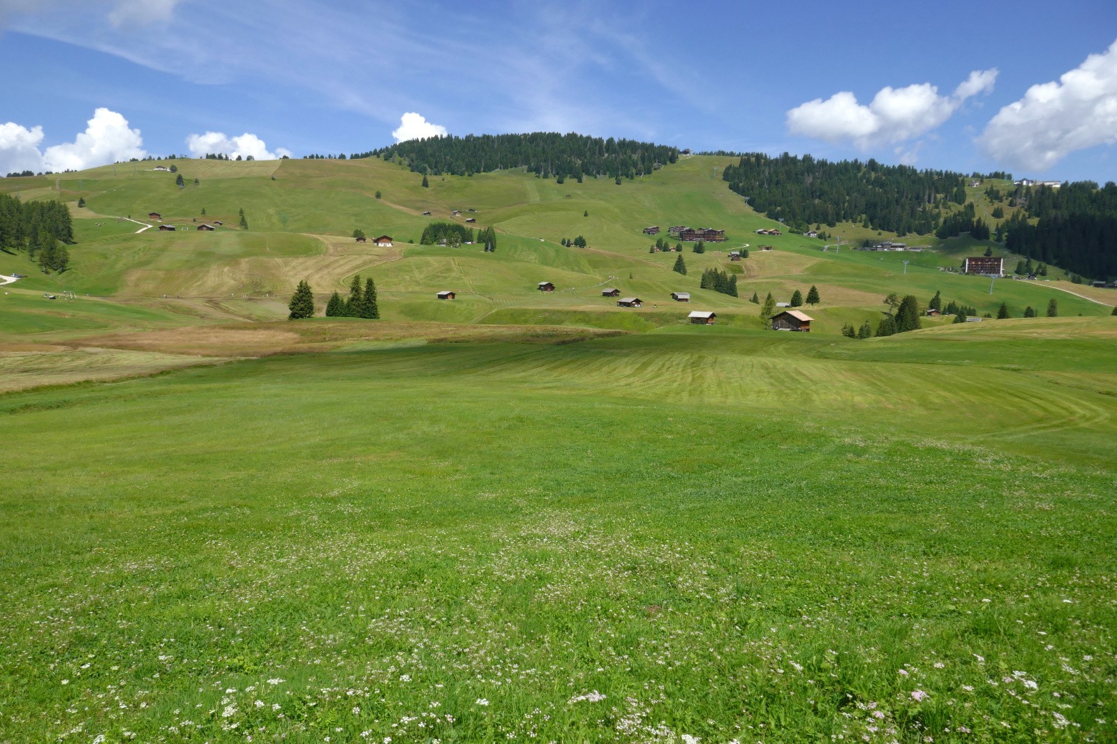 Partie bucolique du Sciliar 