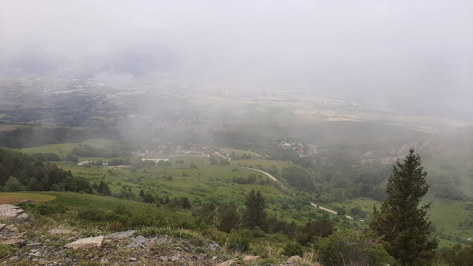 Pas de paysage aujourd'hui 