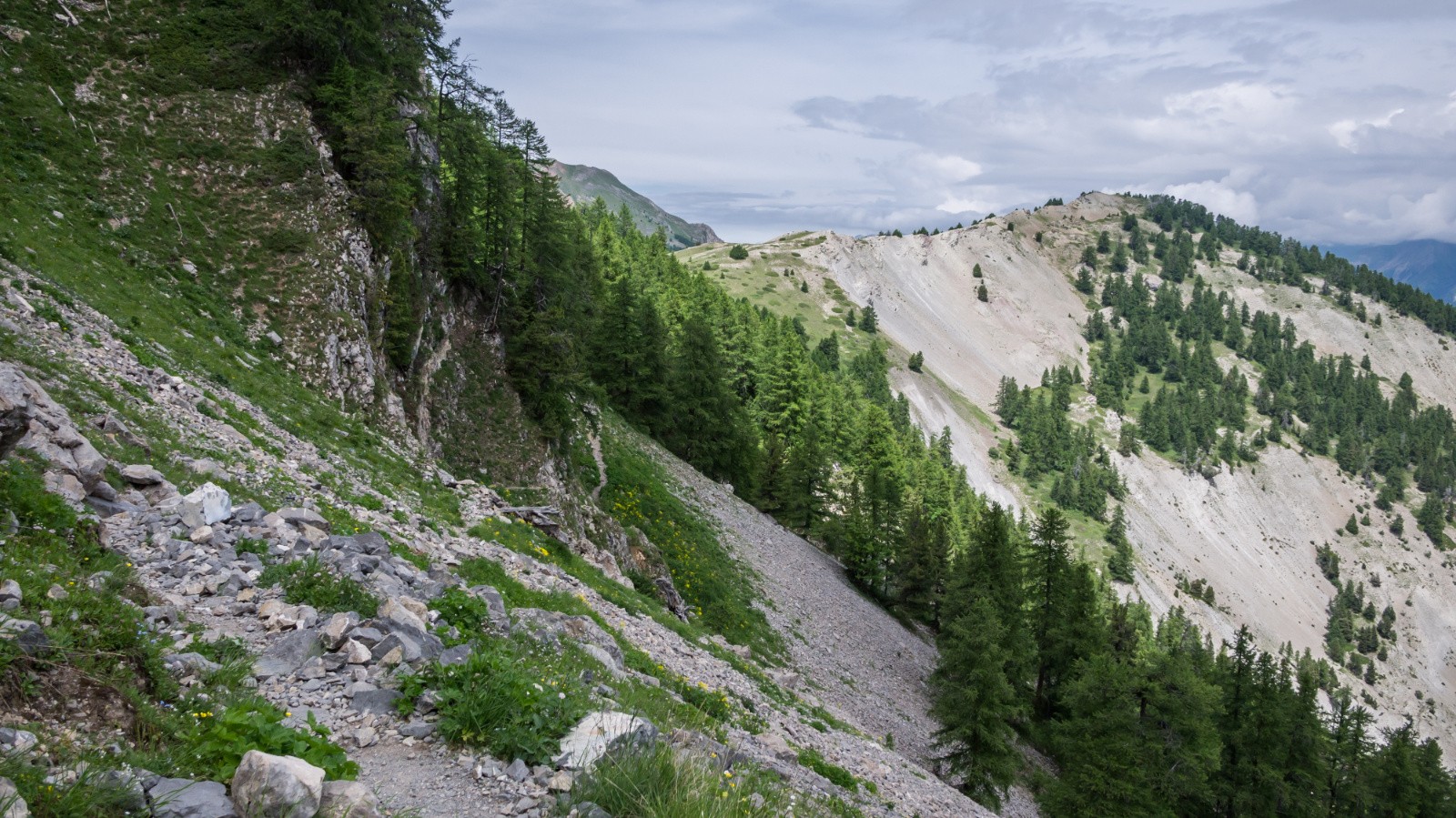 Traversé après sentier de Charance