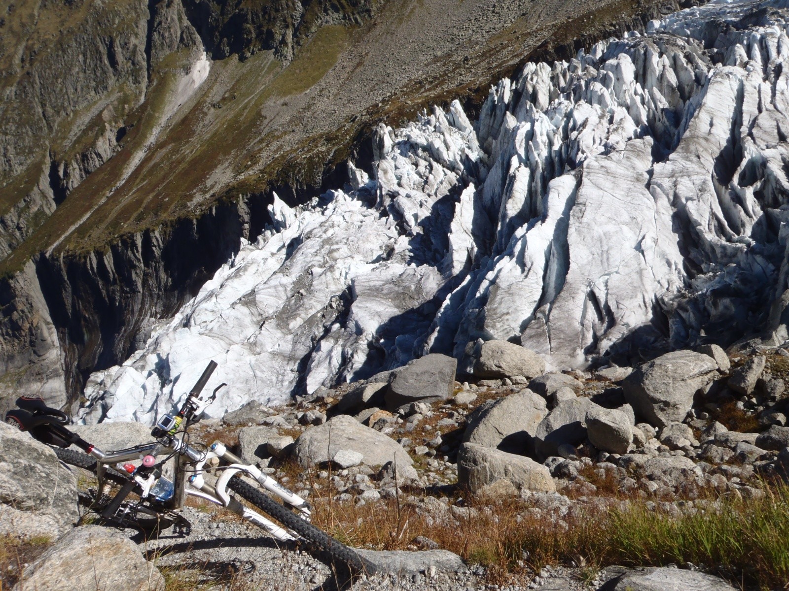 Point de vue du Glacier N°3, en 2014.