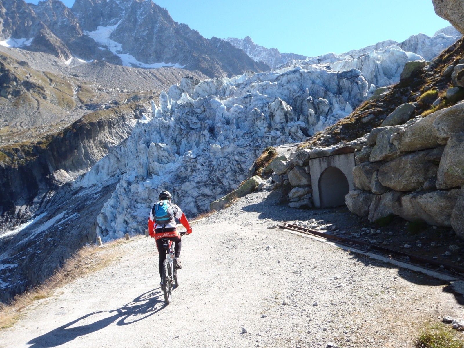 Point de vue du Glacier N°2, en 2014.