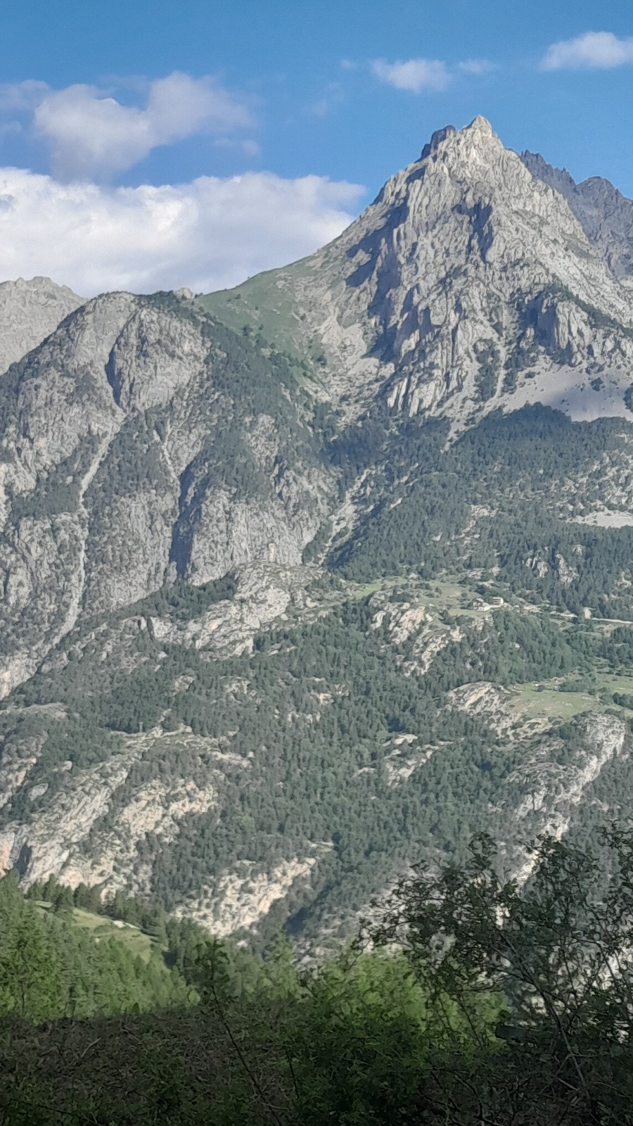 belle descente de Furfande direction Bramousse 