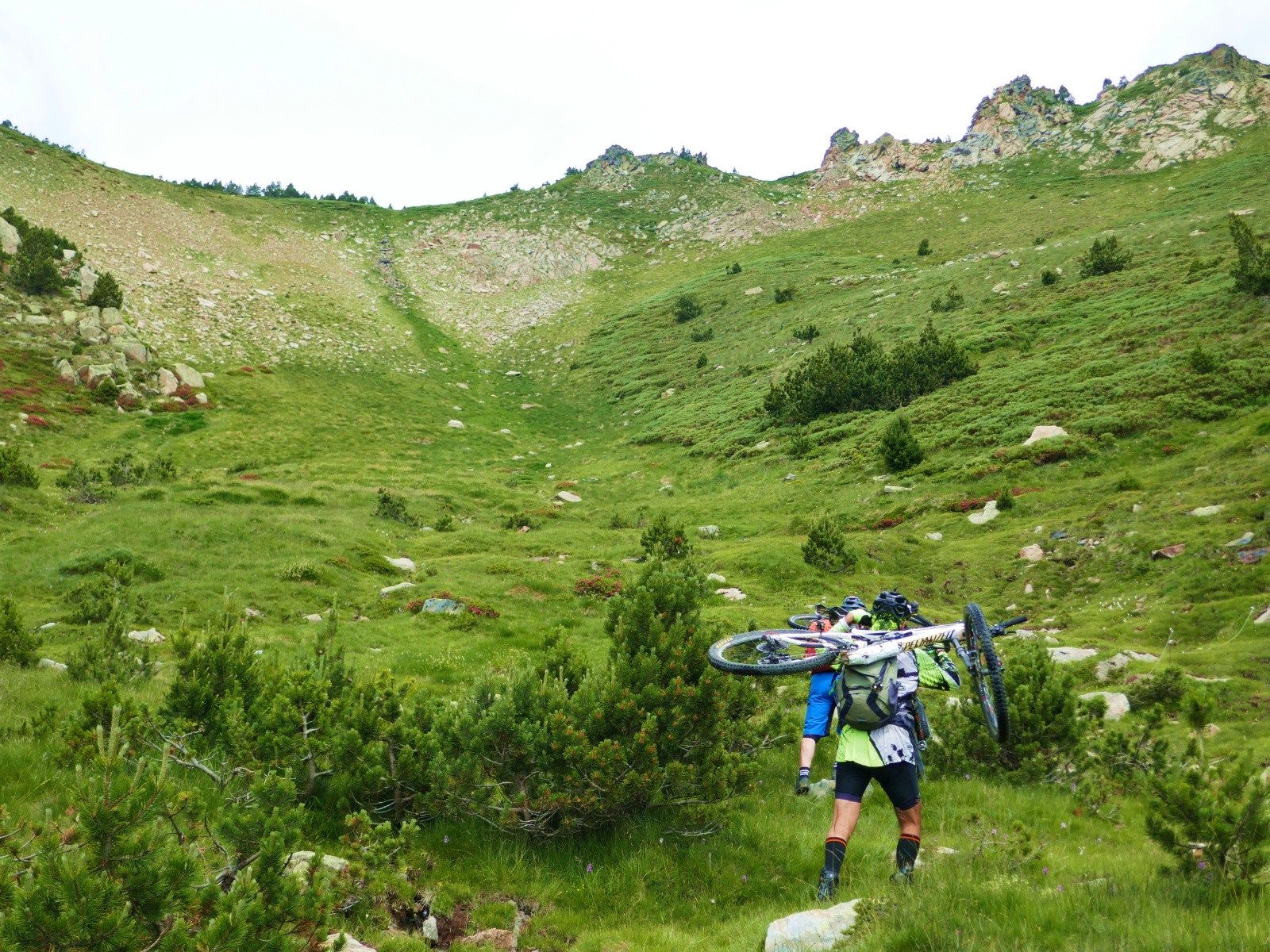 Portage au Clot de Naut 