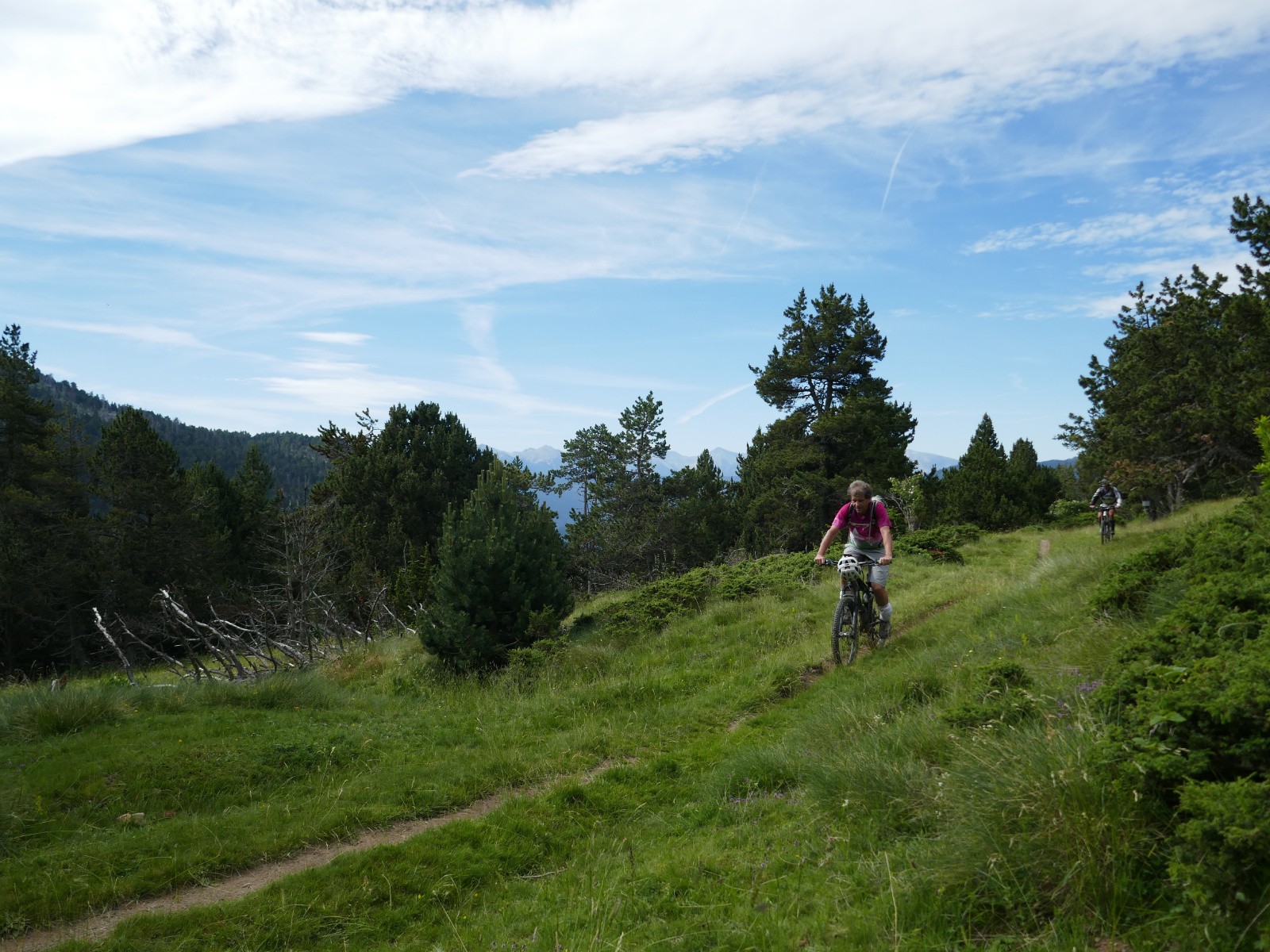 Sentier entre l'Estanyol et le Pla de Gril 