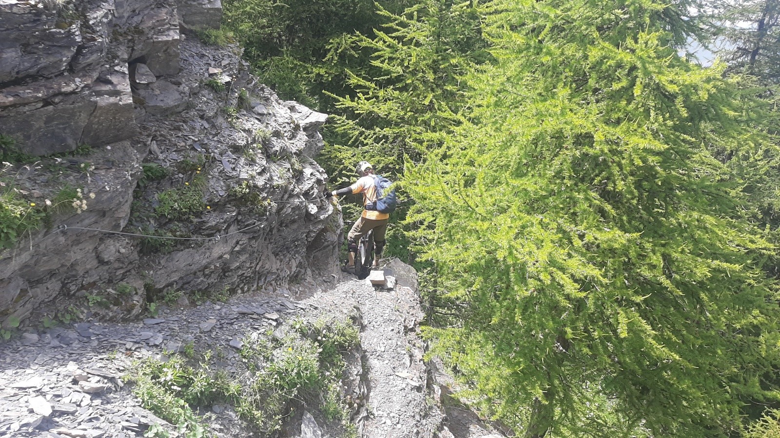 Passage via ferrata 