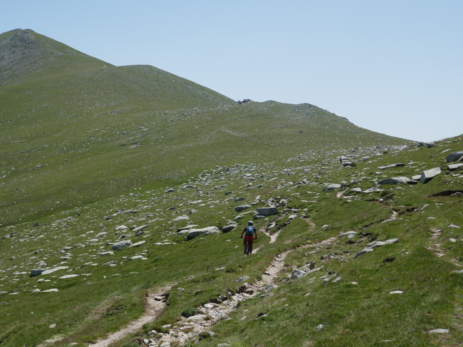 Remontée vers le Col del Pal 