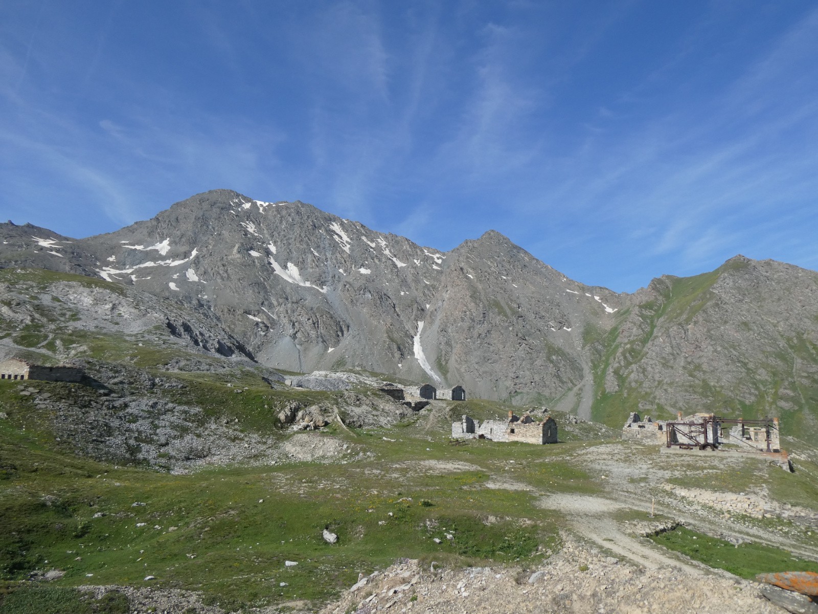 Les ruine du camp de la Tura