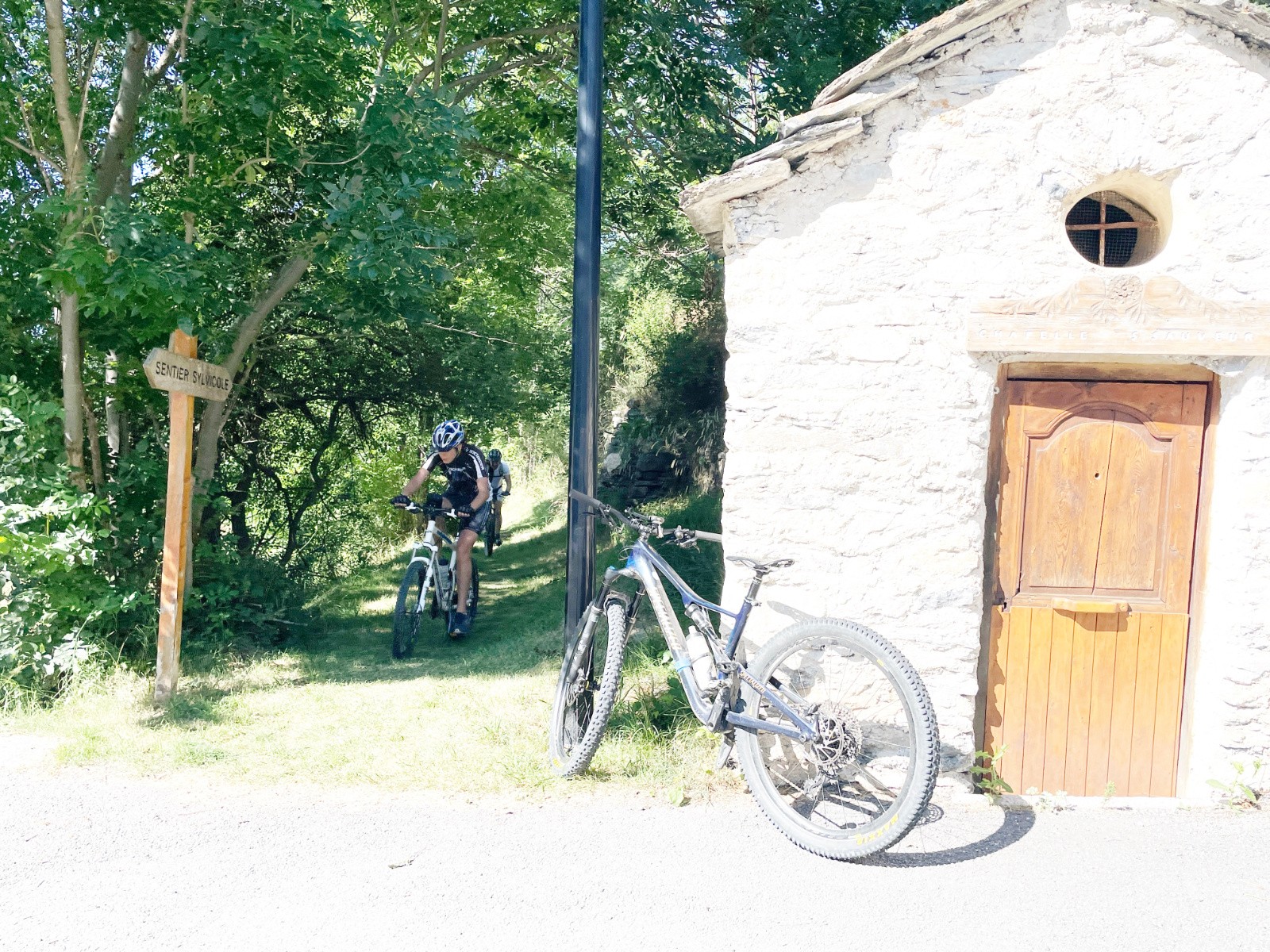 L'arrivée à Sollières...