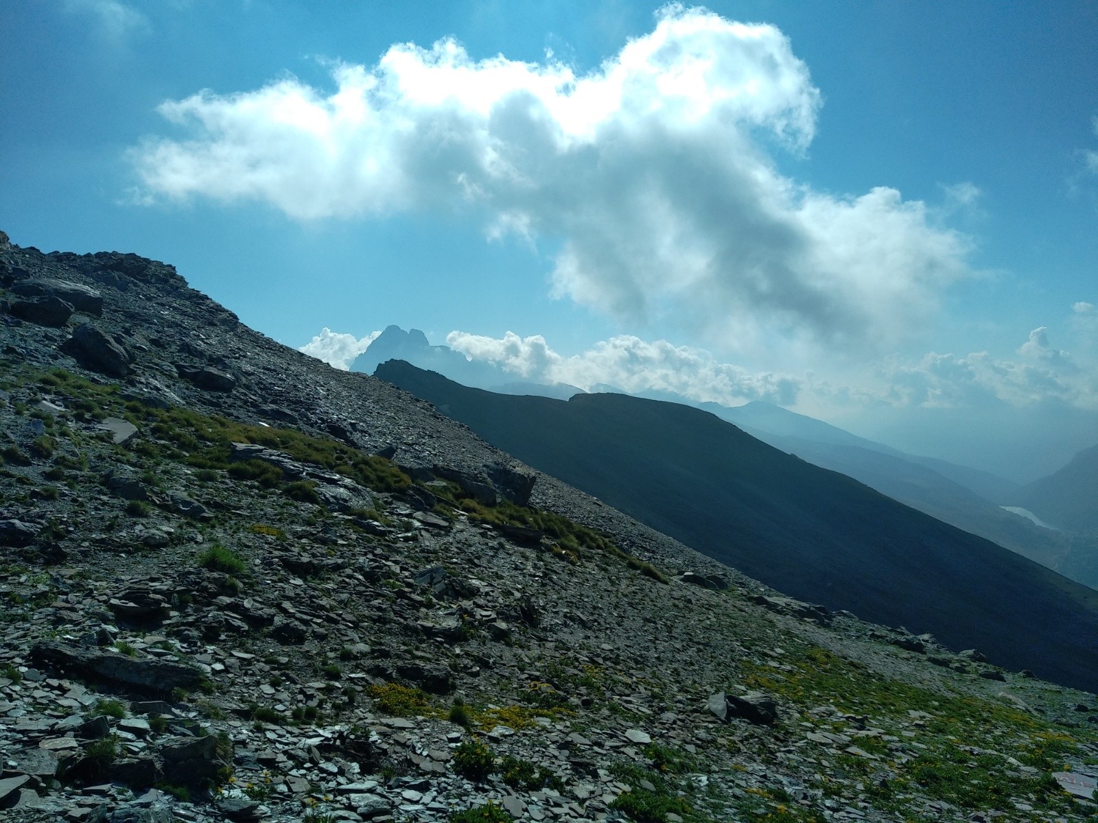  Viso derrière vue du pic