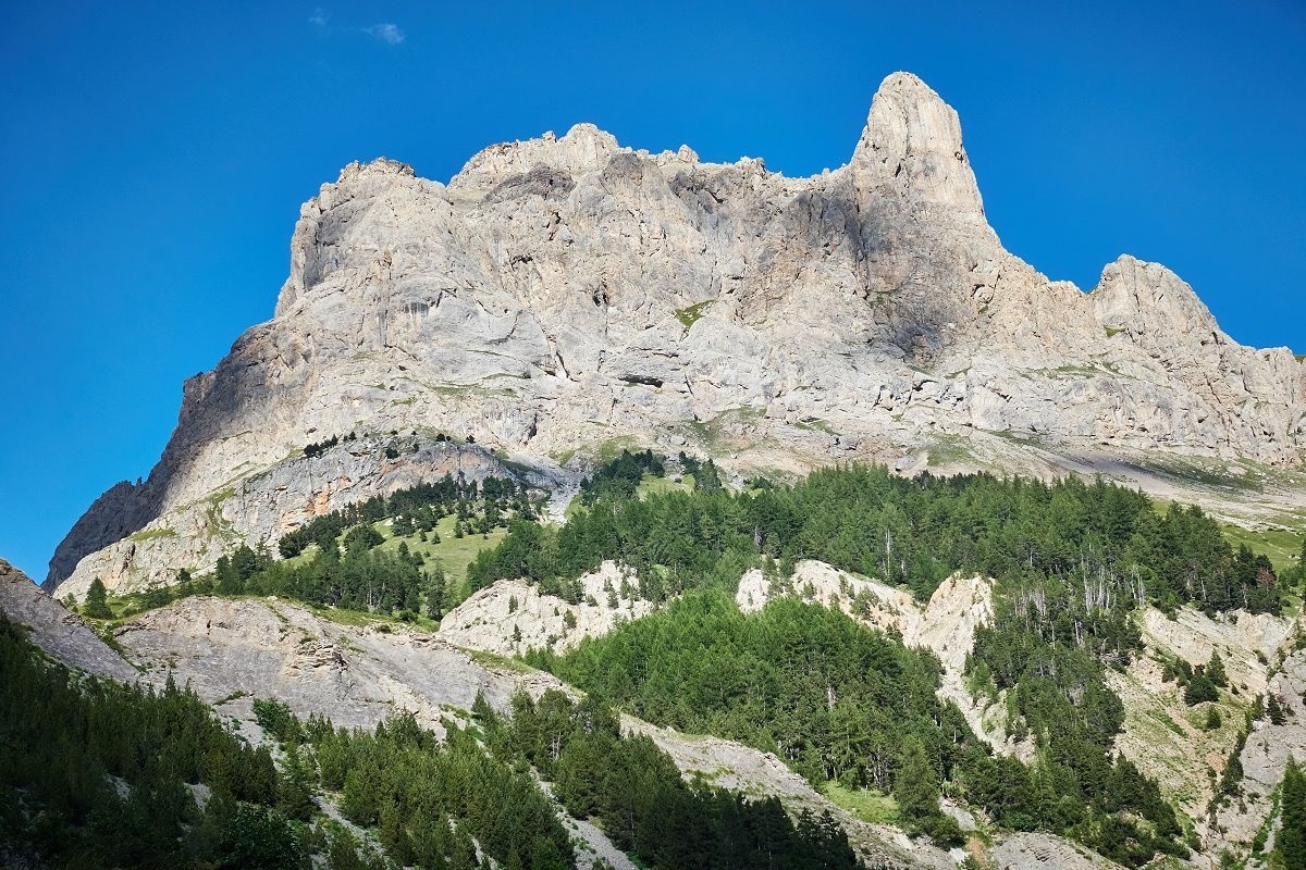 Aiguillete du Lauzet, au départ.