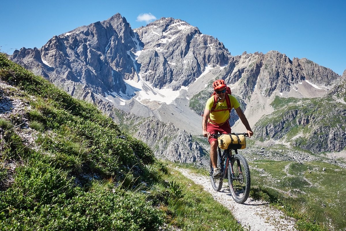 Le Grand Galibier et son fameux couloir de la Clapière.