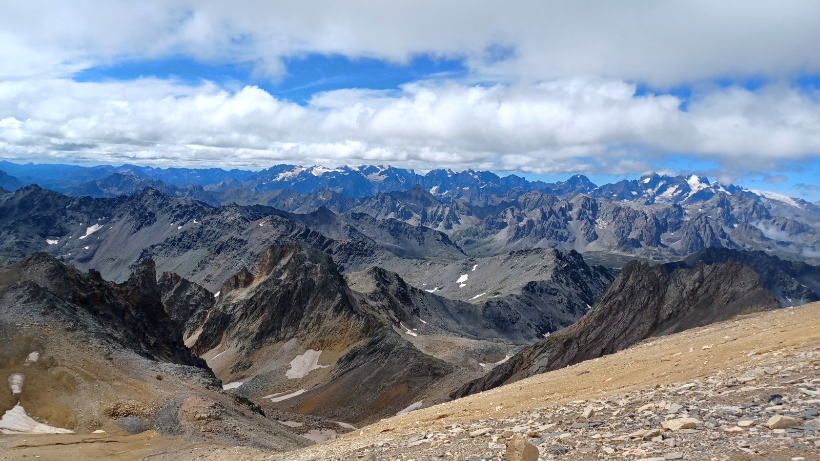 Vers la fin de la montée au Thabor.