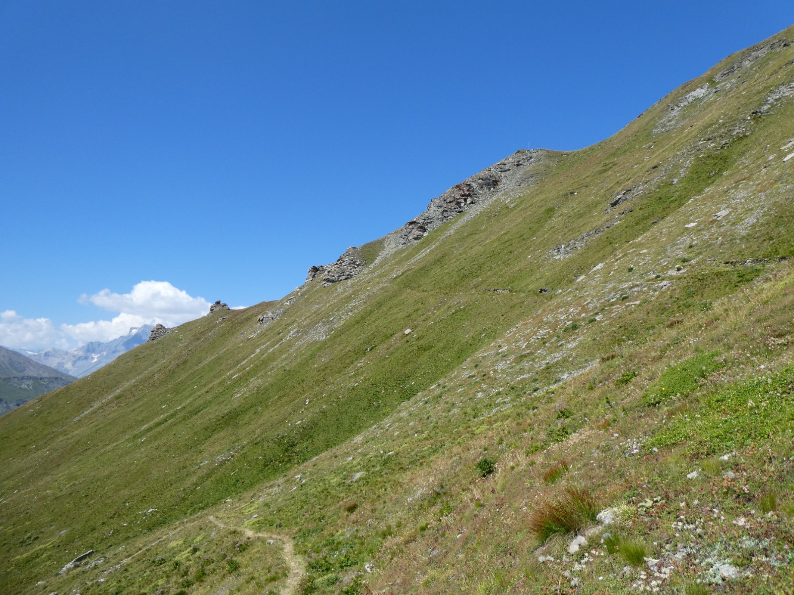 Descente dans la face S