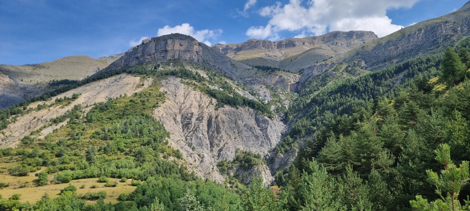 En train de remonter à Septenne 