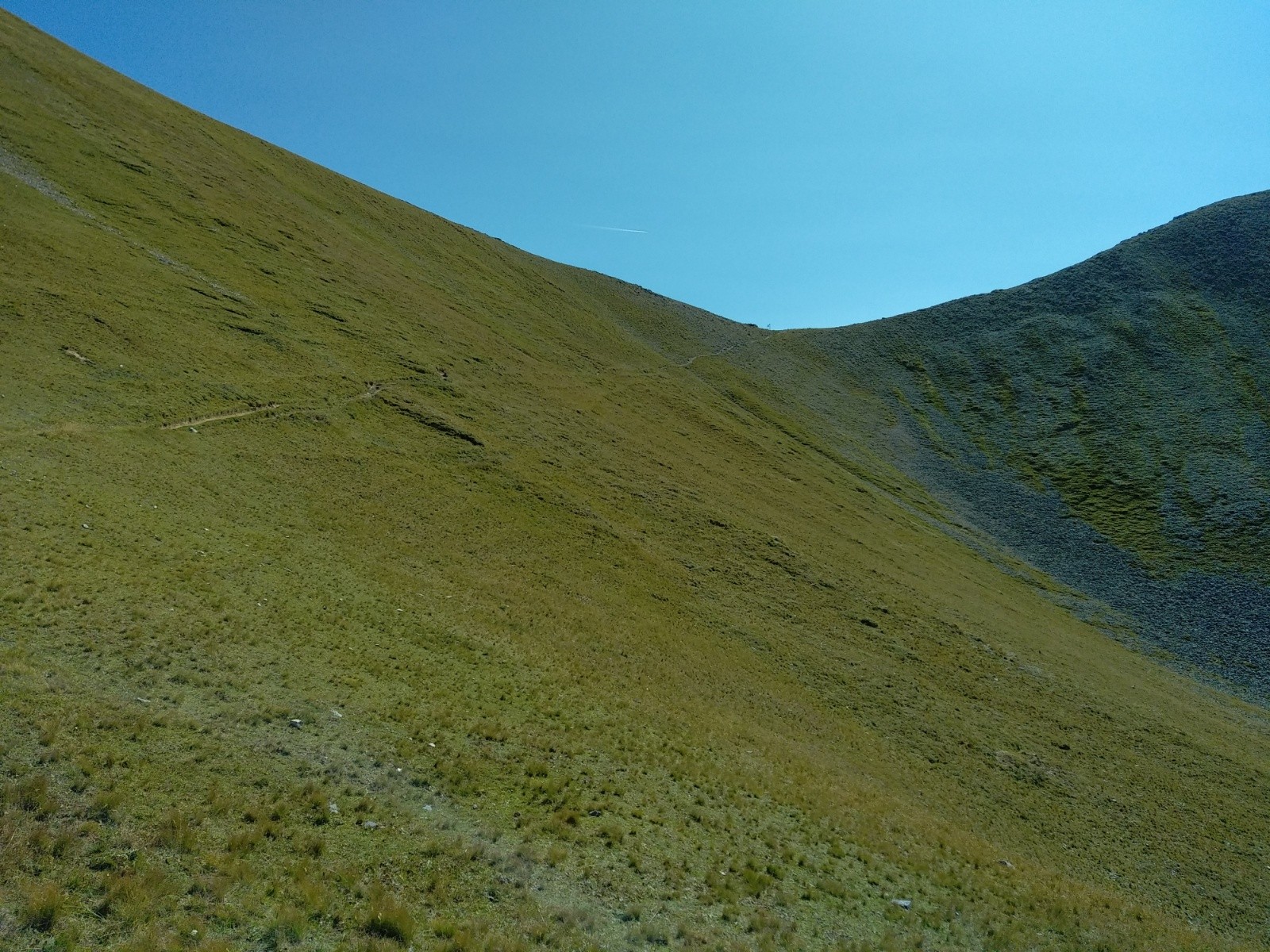 Col de la lauze en vue