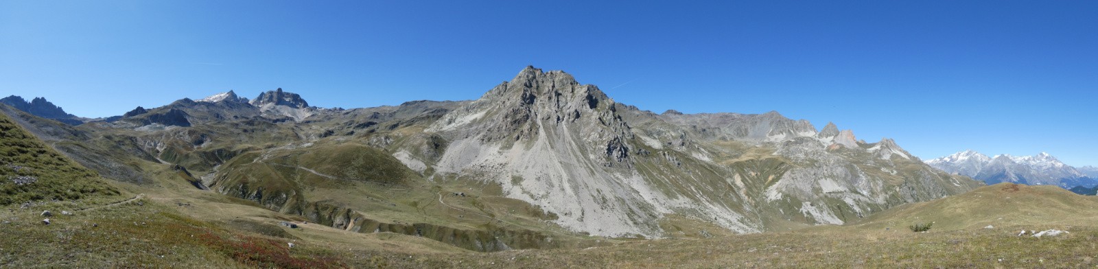 Panorama depuis le col de la Replanette