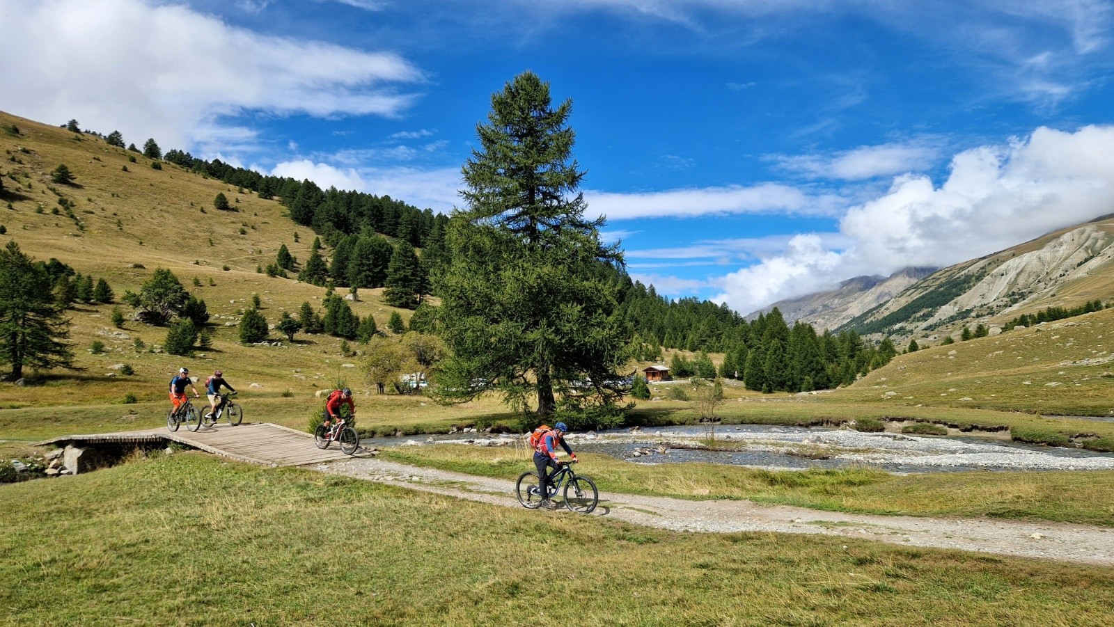 Sous le vallon du Lauzanier 