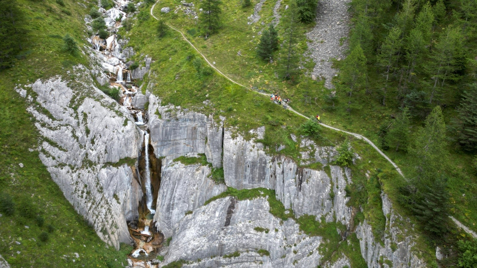 Cascade dans la Vallone della Madonna