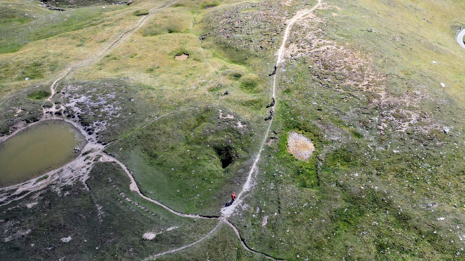 ça roule même des fois dans cette montée au Passo della Gardetta