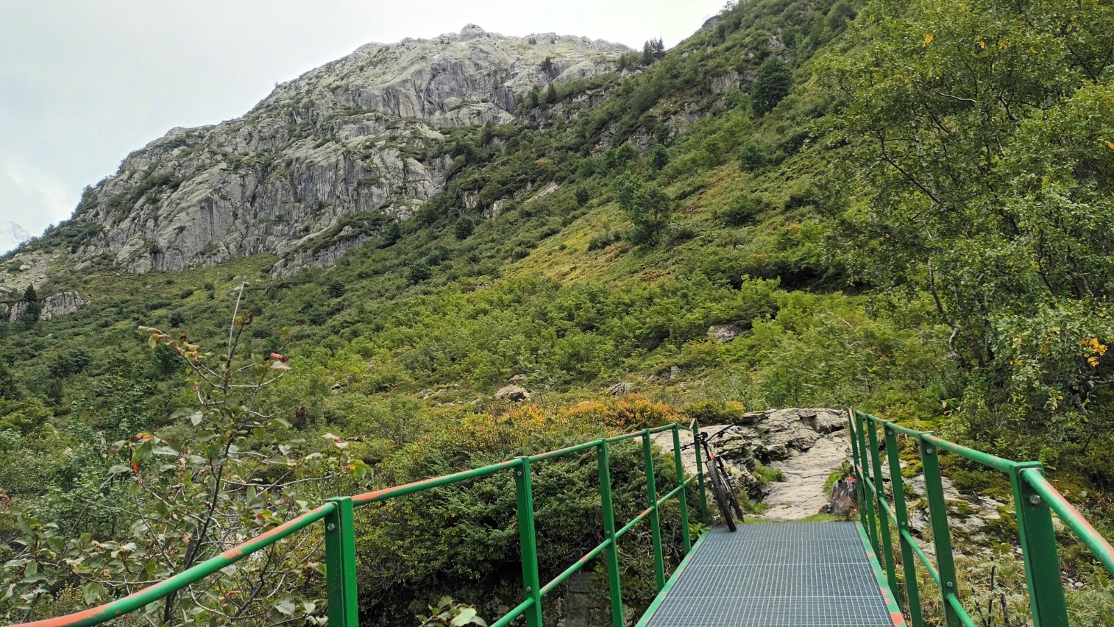 Côté Aiguilles Rouges.