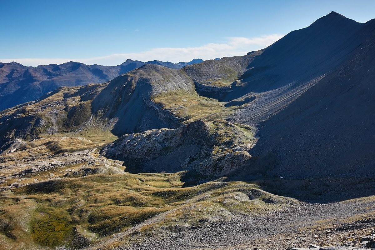 Le versant NW du Mounier, ou vallon de Sallevieille