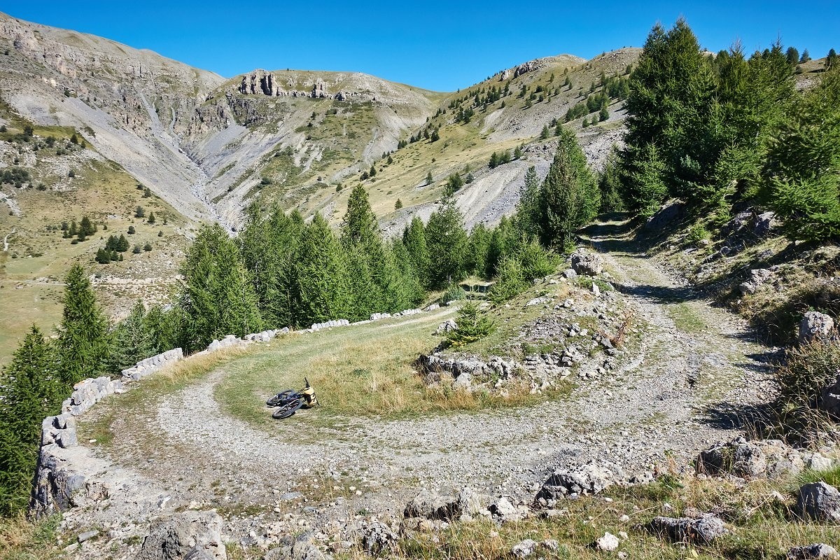 en montant au col des Moulinès