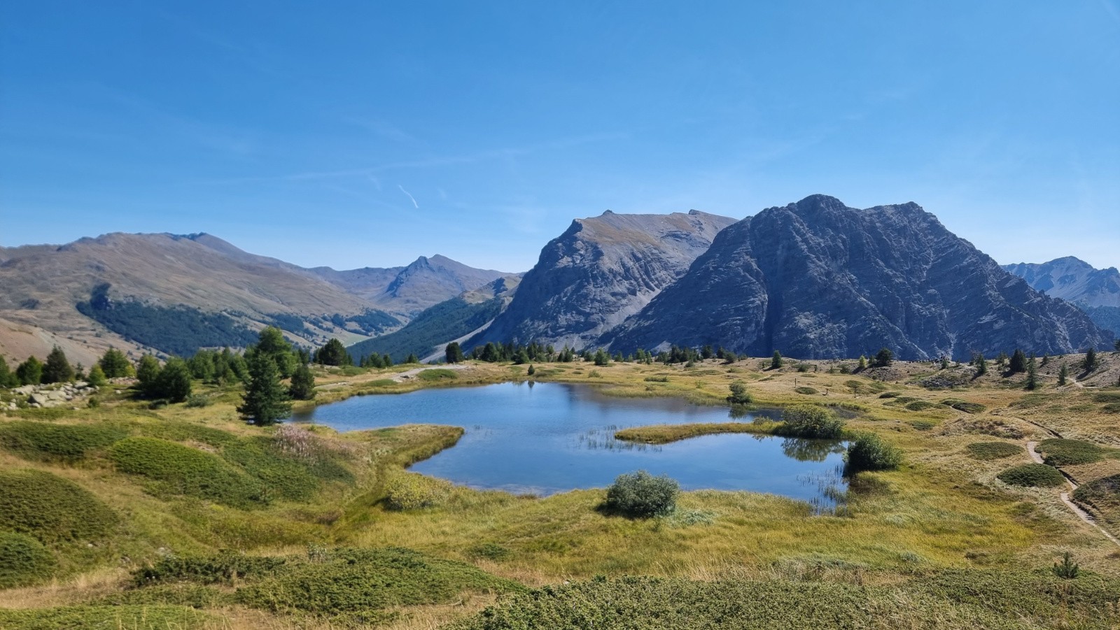 Lac sous le Col de Gondran