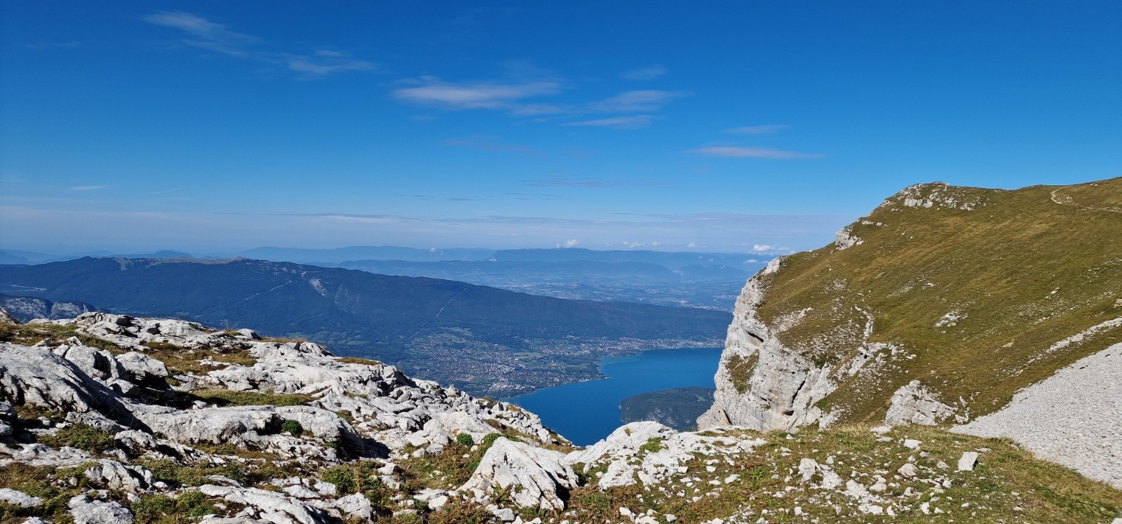 arrivée au col 