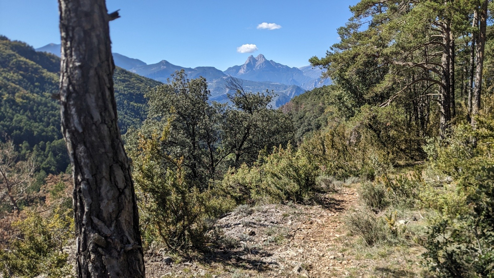 Pedraforca de loin 