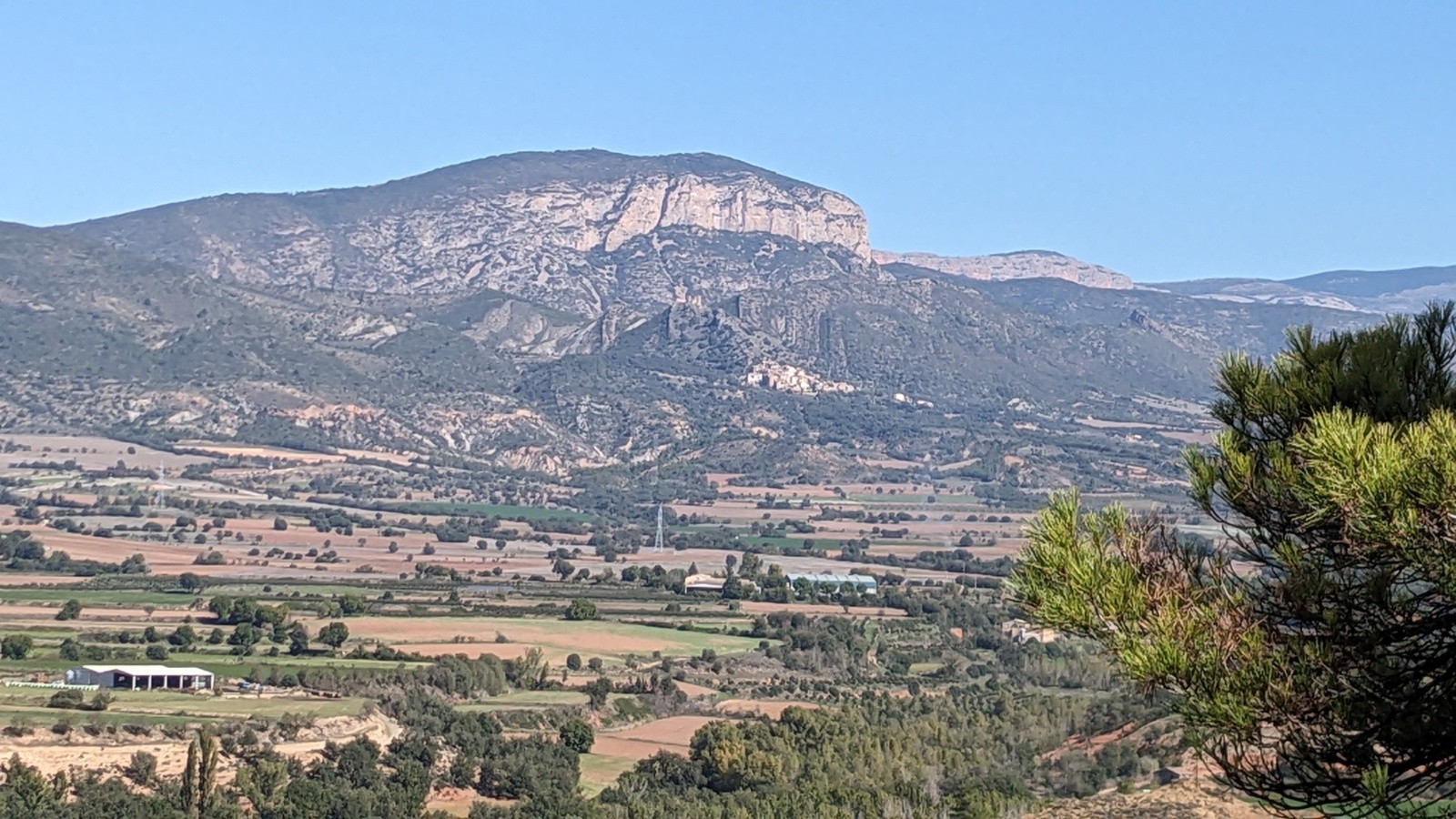 sous la falaise demain vers Gurp 