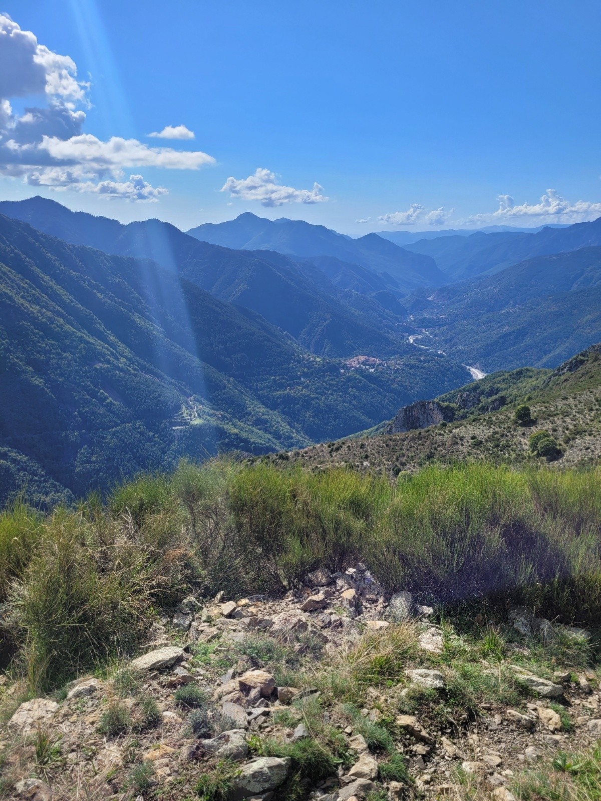 vue sur la Bollène-Vésubie