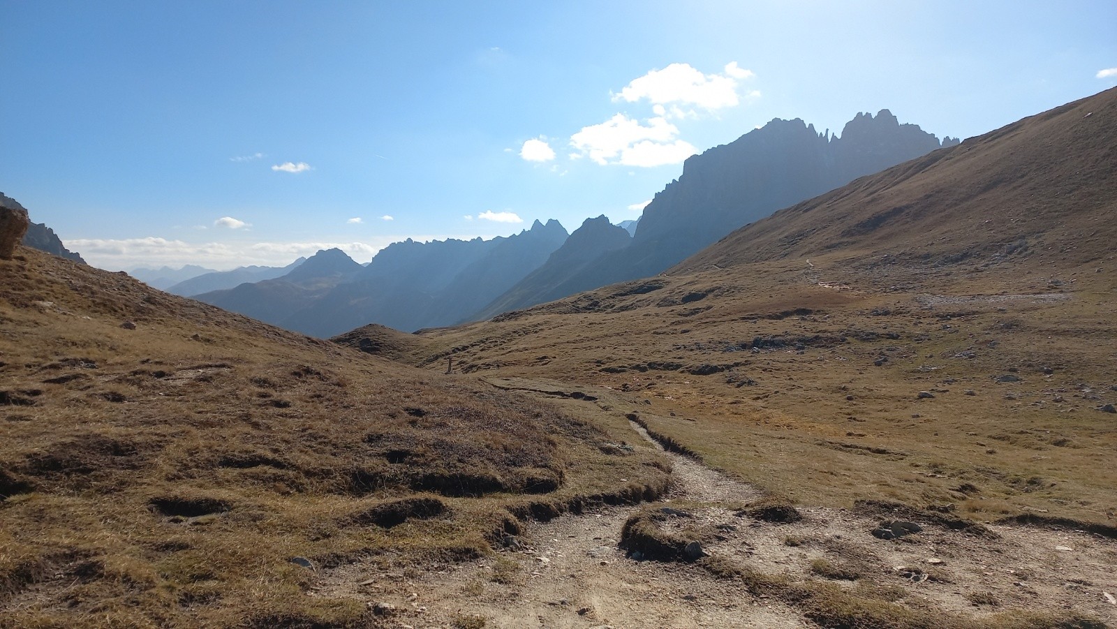 au col de la vallée étroite