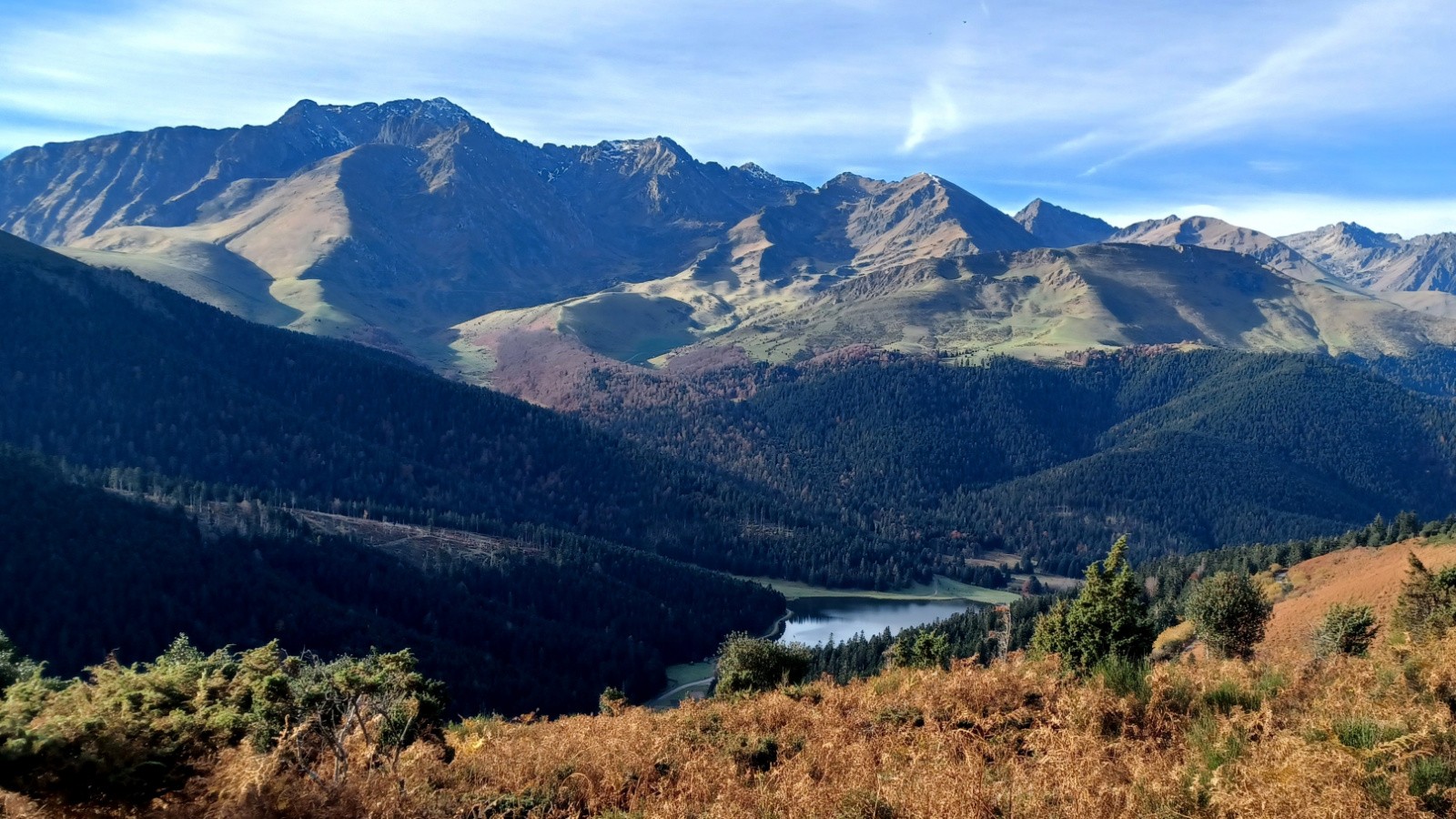 #1 Arbizion et lac de Payolle. Arbizion et lac de Payolle.