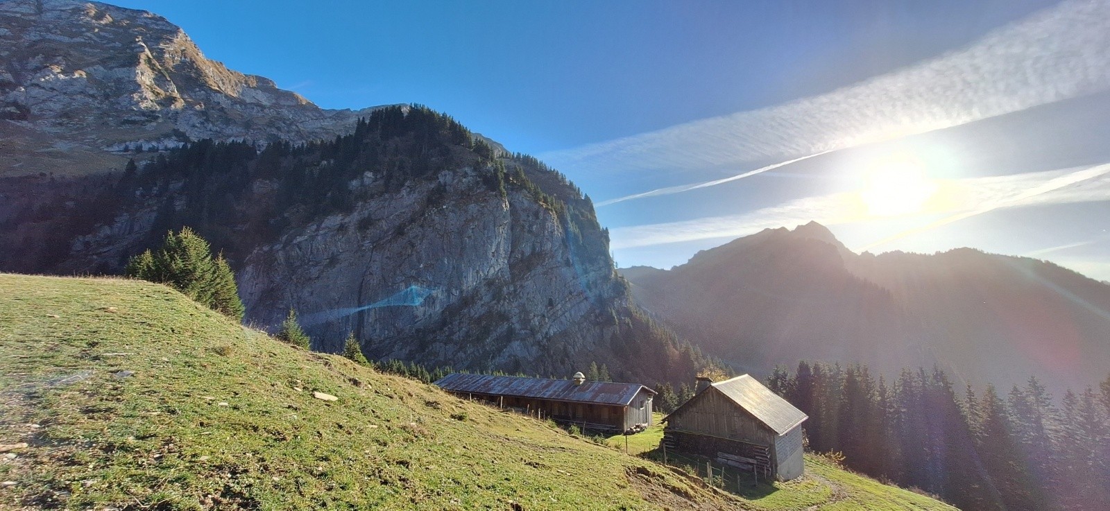 Au Grand Souvroz, sous les contreforts du Roc d'Enfer...