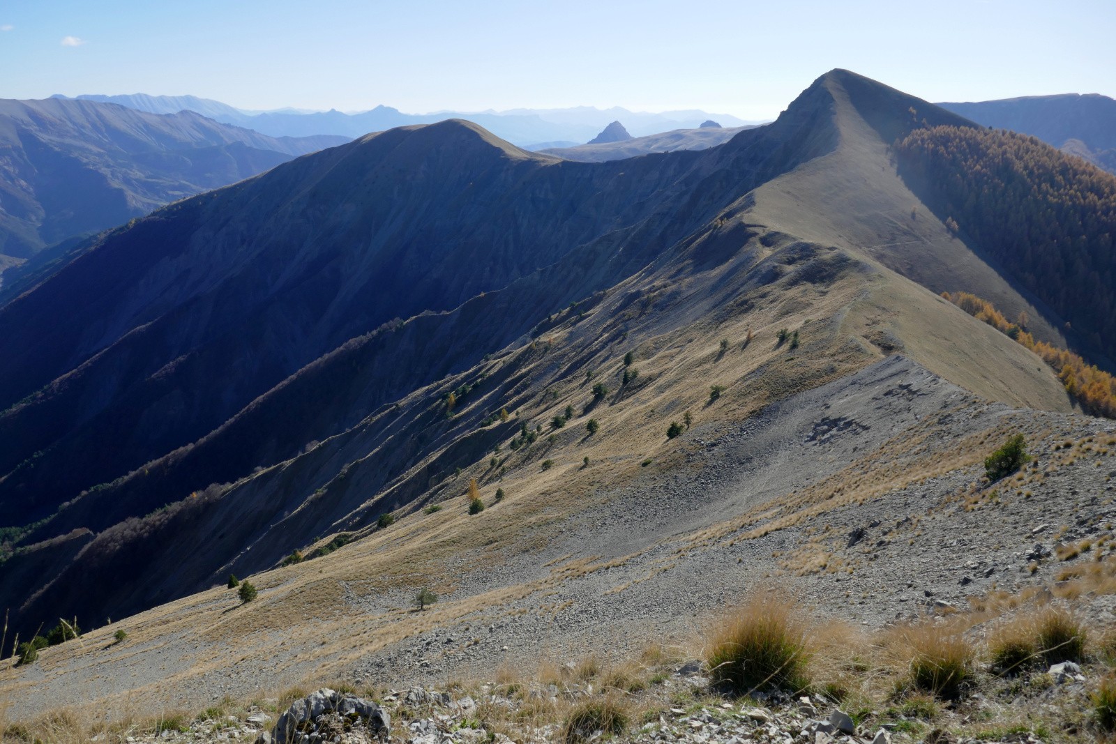 Du sommet de l'Oratoire vers le Sud. 