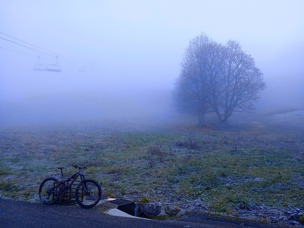 L'ambiance au départ