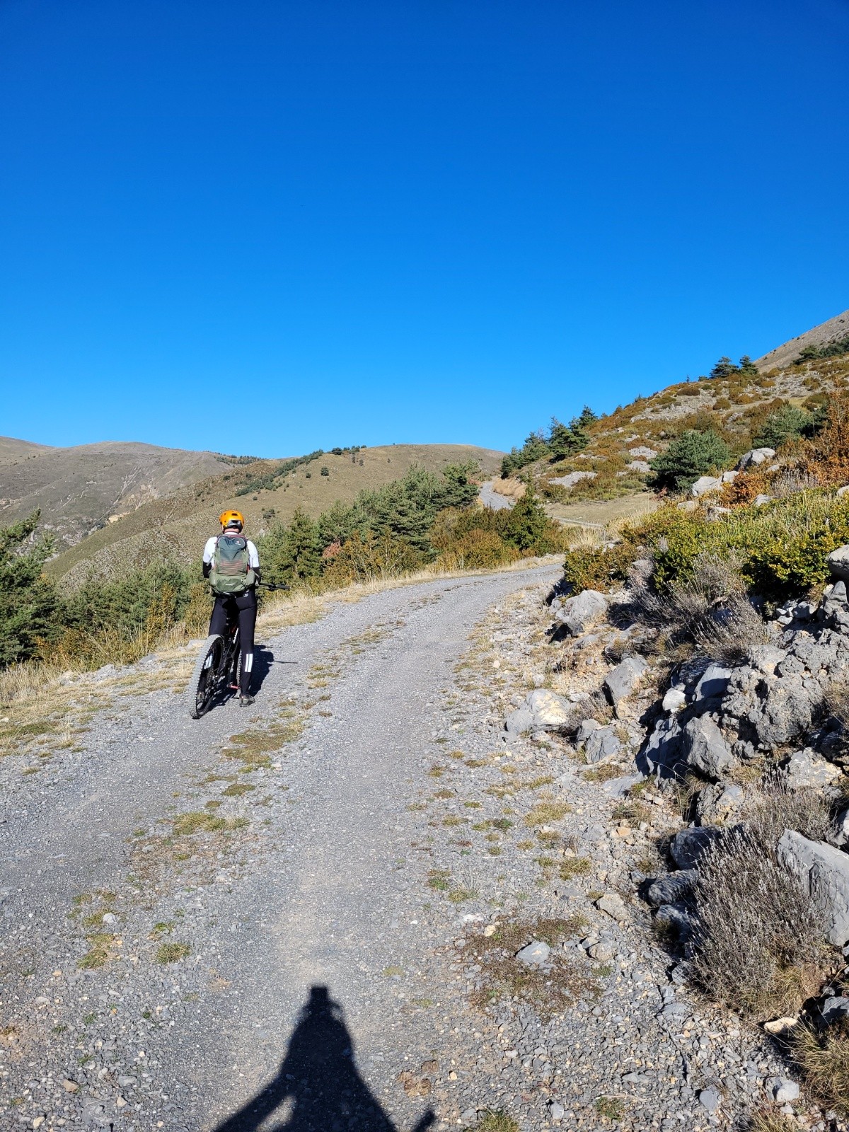 piste vers la baisse de Tavanière 