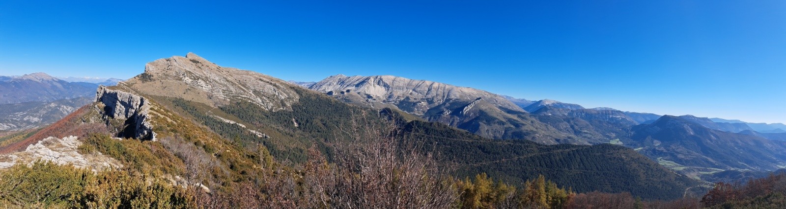 Pas de la Faye - Panorama