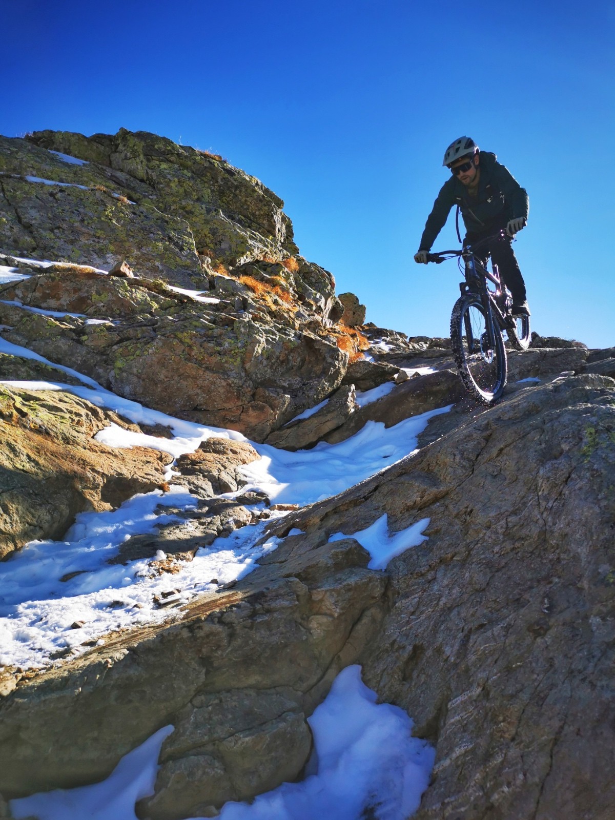   Traversée vers le col du Bonhomme